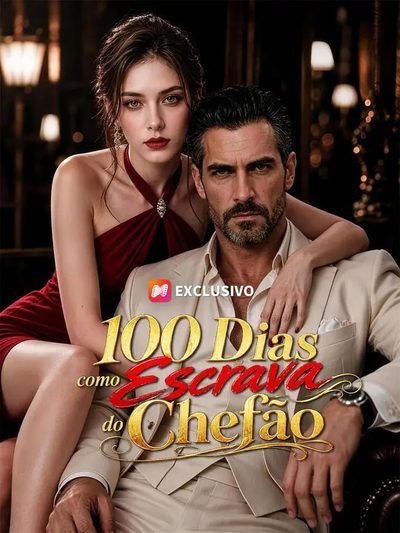 Capa da minissérie 100 Dias Como Escrava do Chefão