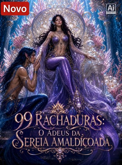 Capa da minissérie 99 Rachaduras: o Adeus da Sereia Amaldiçoada