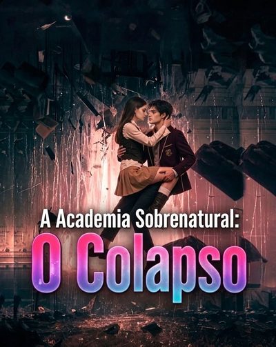 Capa da minissérie A Academia Sobrenatural: o Colapso
