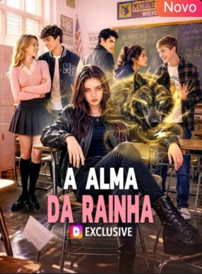 Capa da minissérie A Alma da Rainha