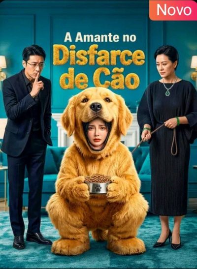 Capa da minissérie A Amante no Disfarce de Cão