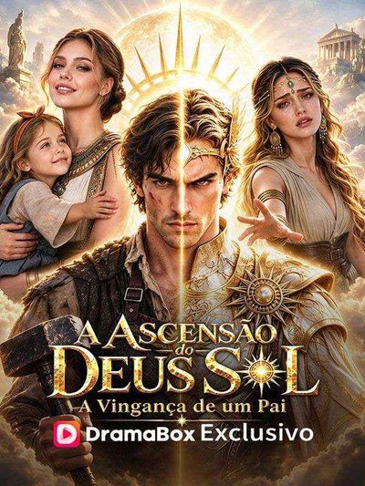Capa da minissérie A Ascensão do Deus Sol a Vingança de um Pai -