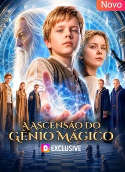 Capa da minissérie A Ascensão do Gênio Mágico