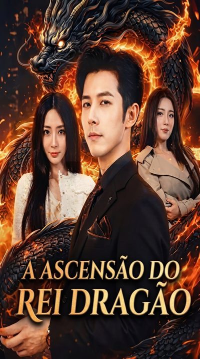 Capa da minissérie A Ascensão do Rei Dragão - Rise of the Dragon King