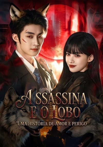 Capa da minissérie A Assassina e o Lobo