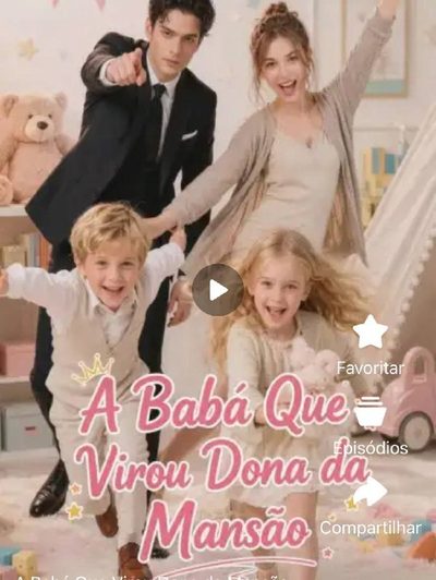 Capa da minissérie A Babá que Virou Dona da Mansão