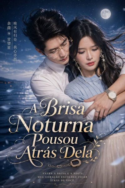 Capa da minissérie A Brisa Noturna Pousou Atrás Dela ELE NÃO ME DEIXA IR