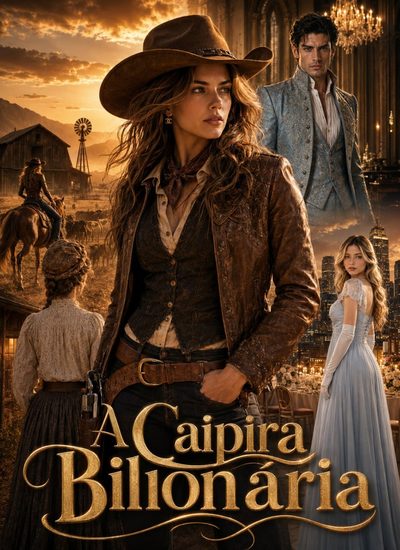 Capa da minissérie A Caipira Bilionária -
