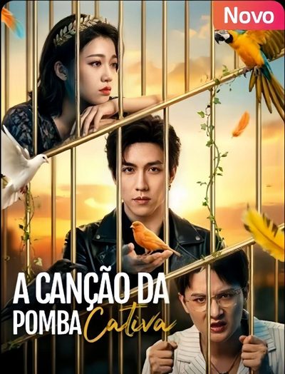 Capa da minissérie A Canção da Pomba Cativa