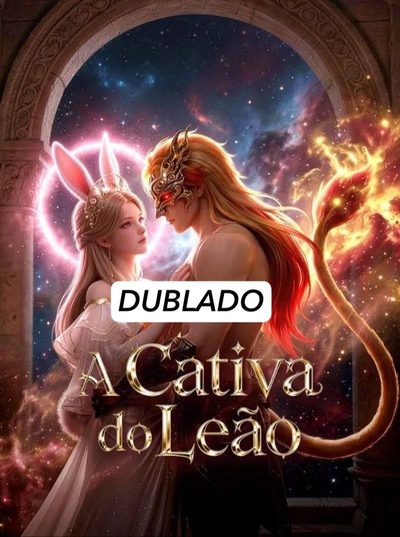 Capa da minissérie A Cativa do Leão
