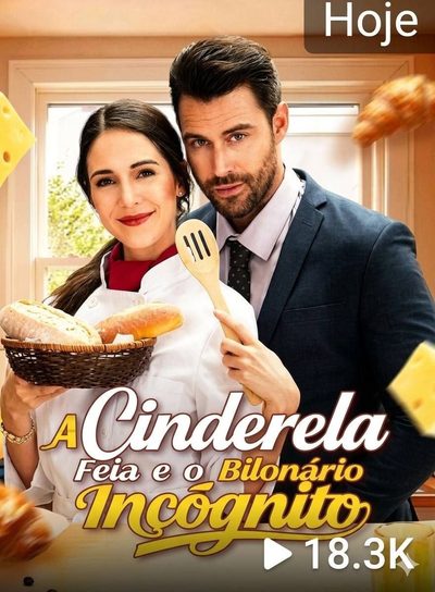 Capa da minissérie A Cinderela Feia e o Bilionário Inçógnito