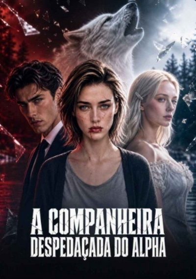 Capa da minissérie A Companheira Despedaçada do Alpha