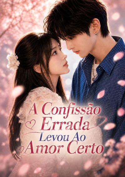 Capa da minissérie A Confissão Errada Levou ao Amor Certo
