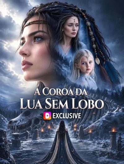 Capa da minissérie A Coroa da Lua Sem Lobo