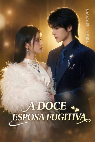 Capa da minissérie A Doce Esposa Fugitiva