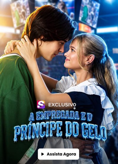 Capa da minissérie A Empregada e o Príncipe do Gelo