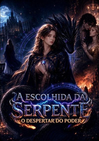 Capa da minissérie A Escolhida da Serpente: o Despertar do Poder