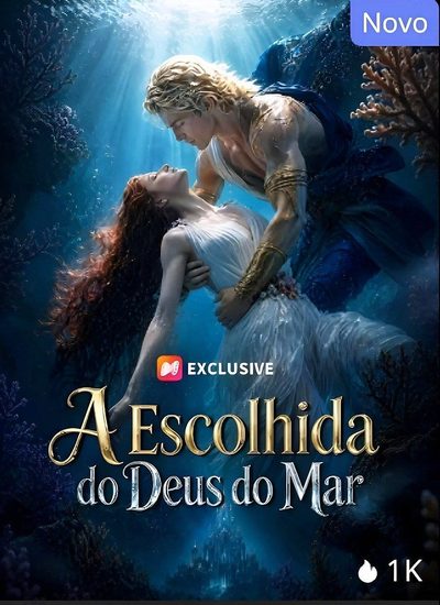 Capa da minissérie A Escolhida do Deus do Mar