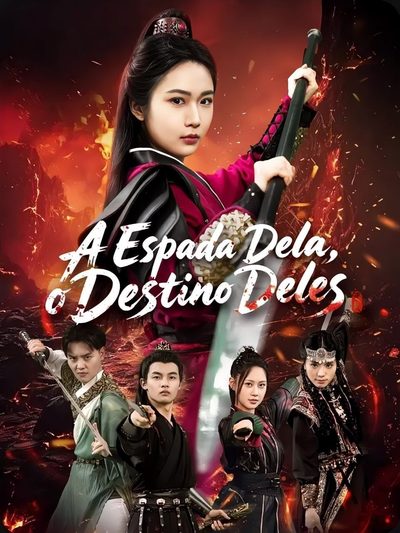 Capa da minissérie A Espada Dela, o Destino Deles