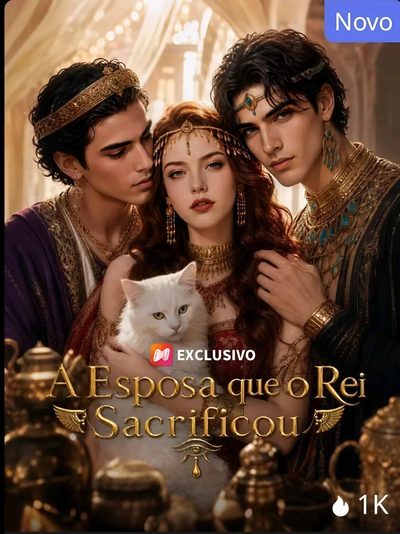 Capa da minissérie A Esposa que o Rei Sacrificou