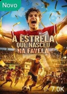Capa da minissérie A Estrela que Nasceu na Favela