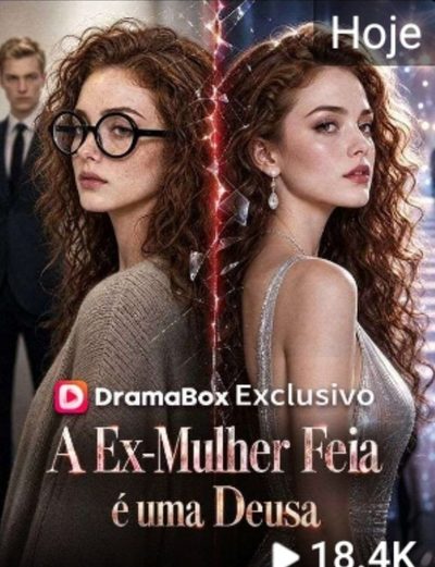 Capa da minissérie A Ex-mulher Feia É uma Deusa