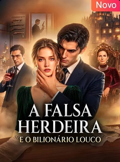 Capa da minissérie A Falsa Herdeira e o Bilionário Louco