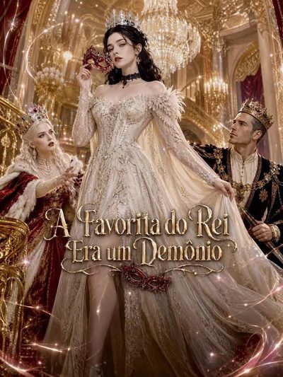 Capa da minissérie A Favorita do Rei Era um Demônio