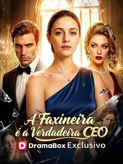 Capa da minissérie A Faxineira É a Verdadeira CEO
