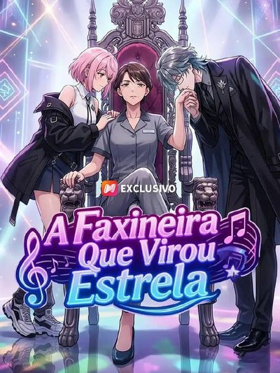 Capa da minissérie A Faxineira que Virou Estrela