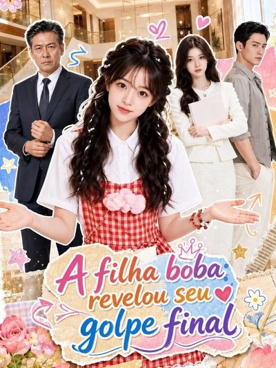 Capa da minissérie A Filha Boba Revelou Seu Golpe Final