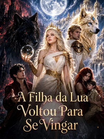 Capa da minissérie A Filha da Lua Voltou para Se Vingar