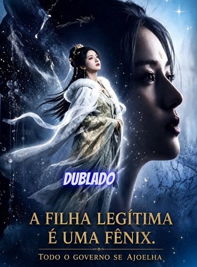 Capa da minissérie A Filha Legítima É uma Fênix