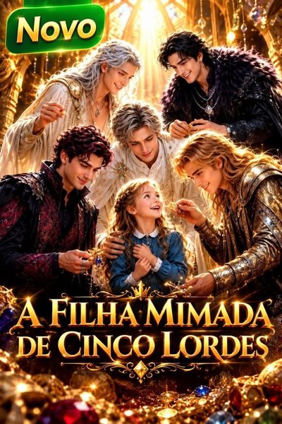 Capa da minissérie A Filha Mimada de Cinco Lordes