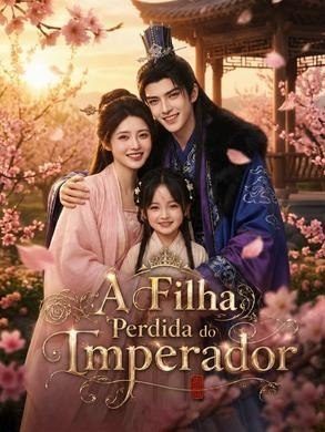 Capa da minissérie A Filha Perdida do Imperador