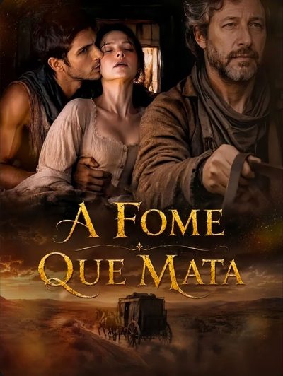 Capa da minissérie A Fome que Mata