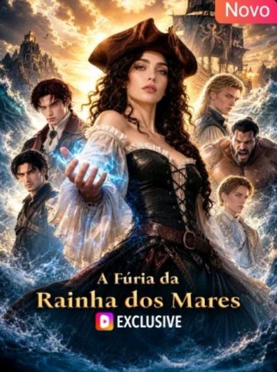 Capa da minissérie A Fúria da Rainha dos Mares