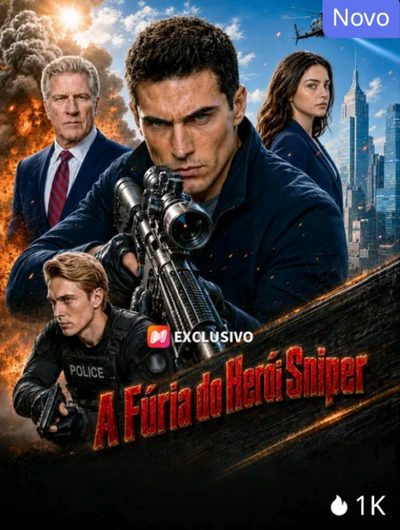 Capa da minissérie A Fúria do Herói Sniper