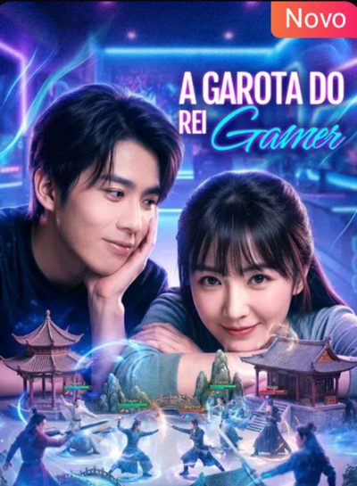 Capa da minissérie A Garota do Rei Gamer