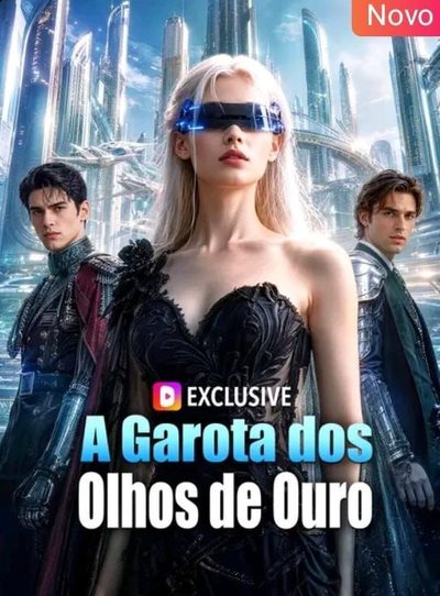 Capa da minissérie A Garota dos Olhos de Ouro