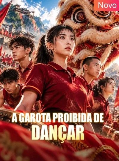 Capa da minissérie A Garota Proibida de Dançar