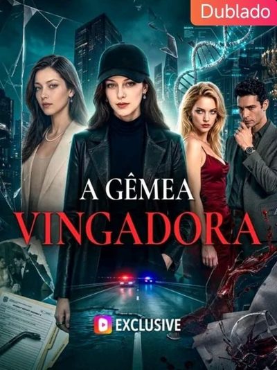 Capa da minissérie A Gêmea Vingadora