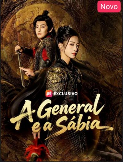 Capa da minissérie A General e a Sábia