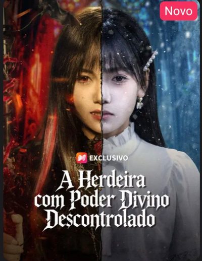 Capa da minissérie A Herdeira com Poder Divino Descontrolado