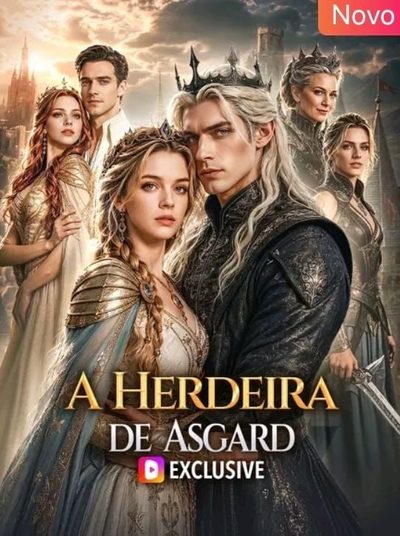 Capa da minissérie A Herdeira de Asgard