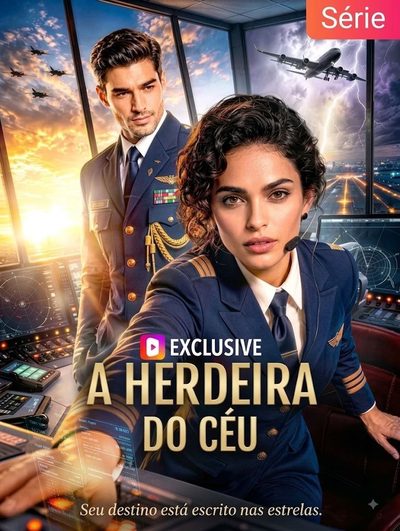 Capa da minissérie A Herdeira do Céu