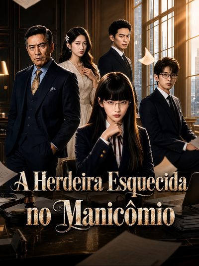 Capa da minissérie A Herdeira Esquecida no Manicômio