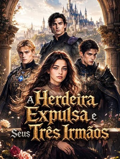 Capa da minissérie A Herdeira Expulsa e Seus Três Irmãos