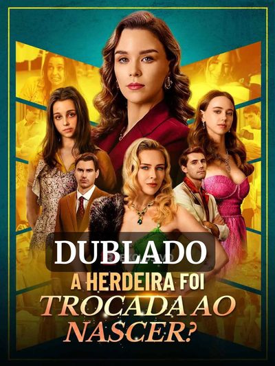 Capa da minissérie A Herdeira Foi Trocada ao Nascer?