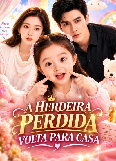 Capa da minissérie A HERDEIRA PERDIDA VOLTA PARA CASA The Lost heiress comes home